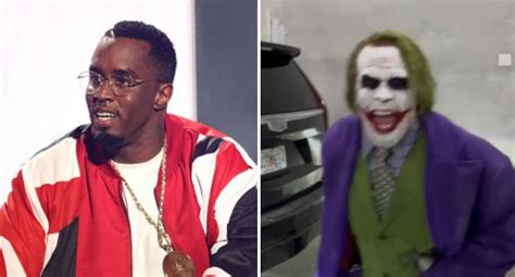 Diddy Impresiona A Sus Fans Con Idéntico Disfraz Del Joker En Halloween