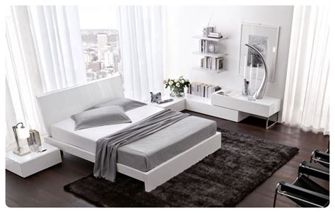 Camera da letto completa con letto matrimoniale contenitore. Camere da Letto Bianche: Ecco 45 Esempi di Design ...