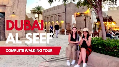 Dubai 🇦🇪 Al Seef Dubai 4k Walking Tour Youtube