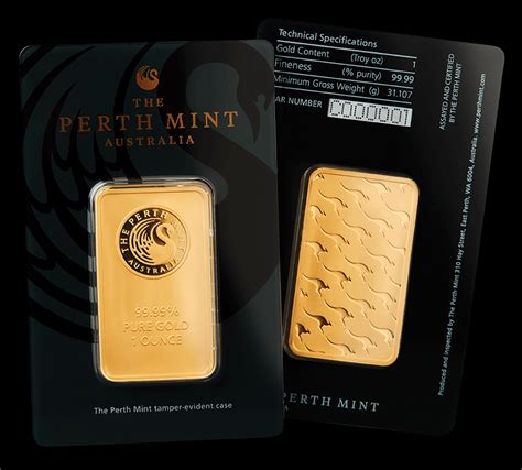 Buy Perth Mint Kangaroo Gold Bar 1 Oz Gold Stackers