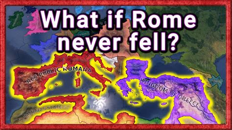 Hoi4 But The Roman Empire Never Fell Ai Only Time Lapse Youtube
