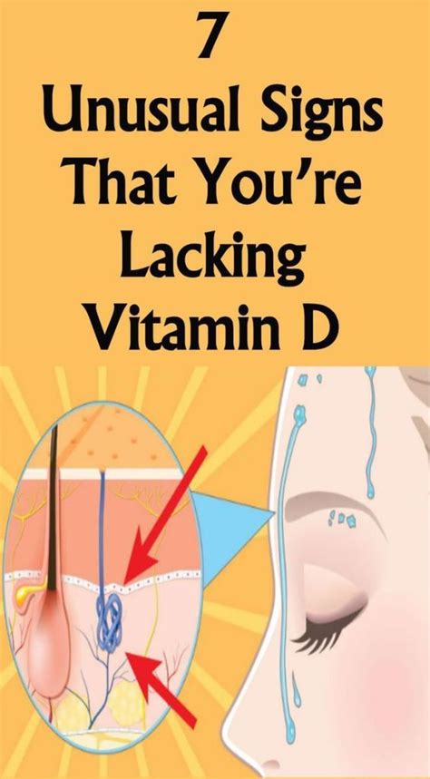 Here Are Unusual Signs That Youre Lacking Vitamin D Vitamin D