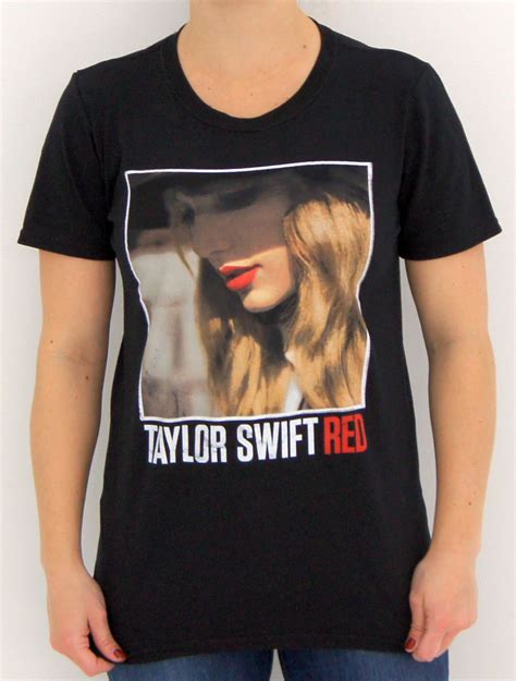 Black Red Tour Tee Taylor Swift Merchandise Taylor Swift Red