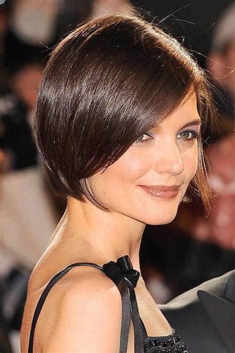 This short bob features choppy layers that get shorter as you look closer to the back of the head. Prom Hairstyles that you can do For Short Hair - Women ...