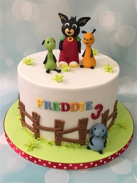 Bing Bunny And Friends Cake By Shereen Bunny Birthday Cake Bunny