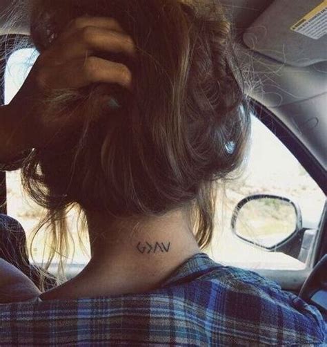 55 Attractive Back Of Neck Tattoo Designs For Creative Juice In 2020