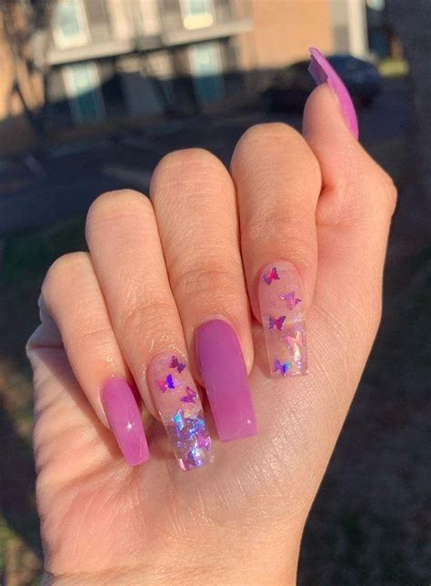 55 Trendy Butterfly Nail Art Designs For Spring Butterfly Nail Art