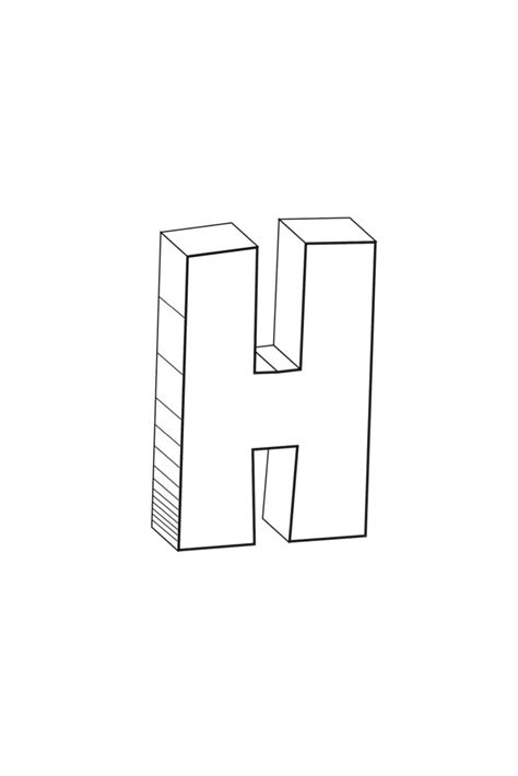 bubble letter h uppercase lowercase freebie finding mom