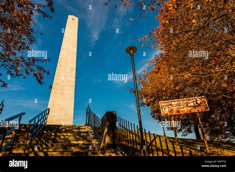 Bunker Hill Monument Boston Massachusetts Usa Stock Photo Alamy