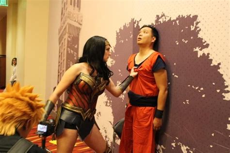 Wonder Women Vs Goku At Kraken Con Wonder Woman Women Kraken