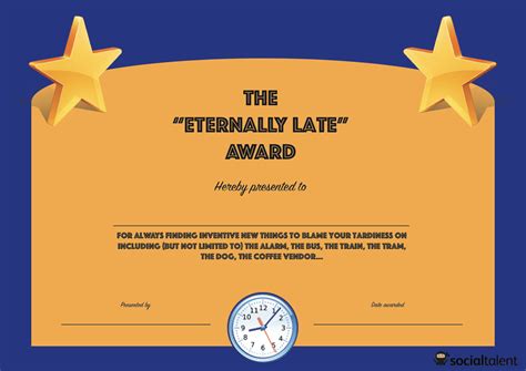 20 Hilarious Office Awards to Embarrass Your Colleagues - Social Talent