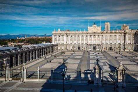 Royal Palace Of Madrid Is The Official Residence Of The Spanish