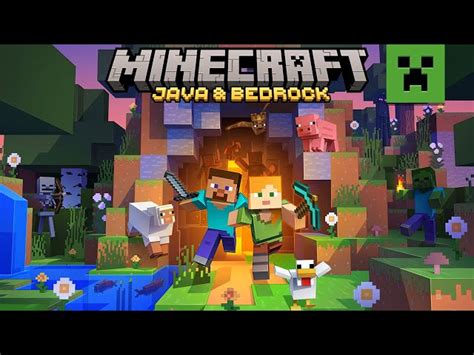 Minecraft Java Bedrock Editions Out Now For Pc As Package Deal