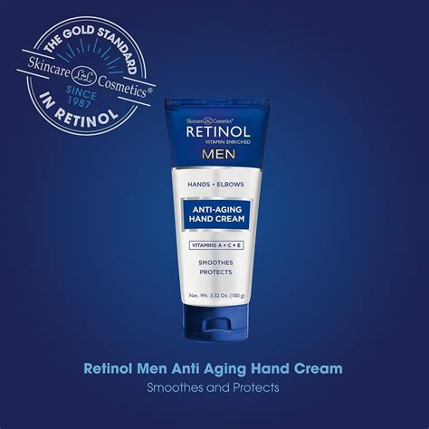 Retinol Mens Anti Aging Hand Cream Fran Wilson