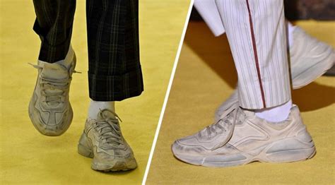 Guccis 1250 Dirty White Sneakers Has Fashion Really Gone Bonkers