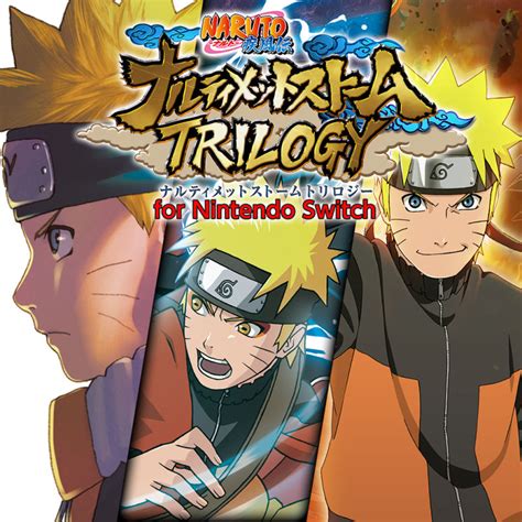Naruto Shippuden Ultimate Ninja Storm Trilogy 2017 Box Cover Art