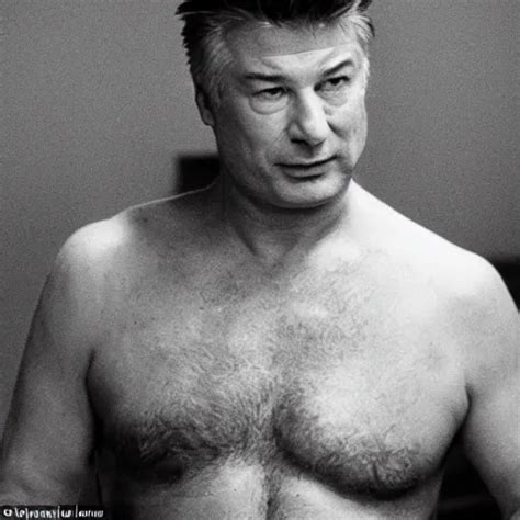 Alec Baldwin Is Smoking A Cigarette Shirtless Stable Diffusion Openart