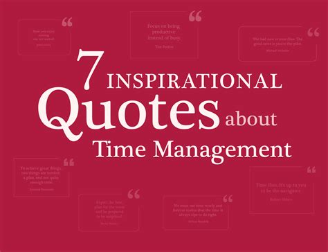7 Remarkably Inspiring Quotes About Time Management