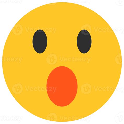 Surprised Face Emoji 13743774 Png
