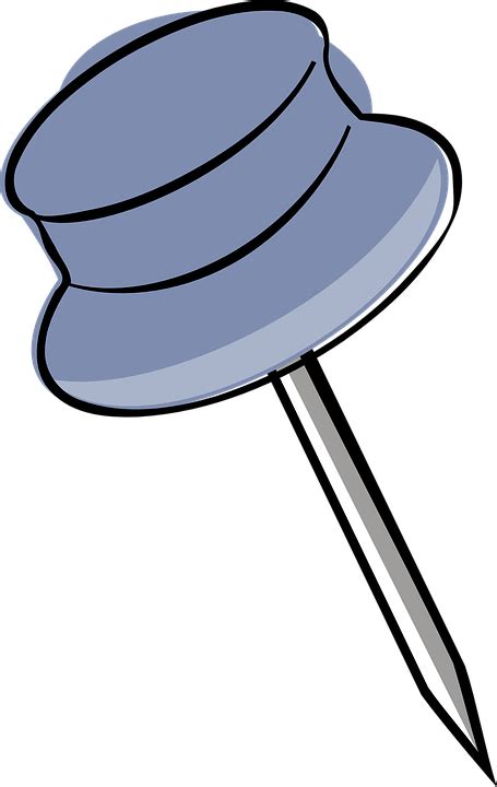 Zeichnung Polig Pin Reißzwecke · Kostenlose Vektorgrafik Auf Pixabay