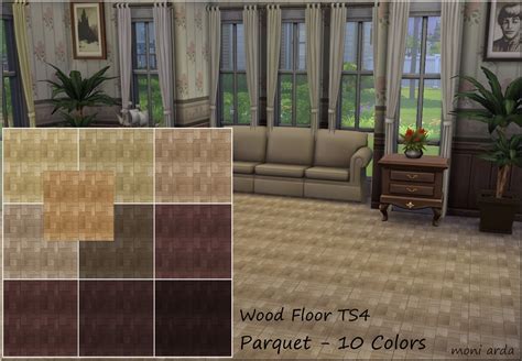 Parquet Wood Floor Ts4 Sims 4 Walls And Floors Images And Photos Finder