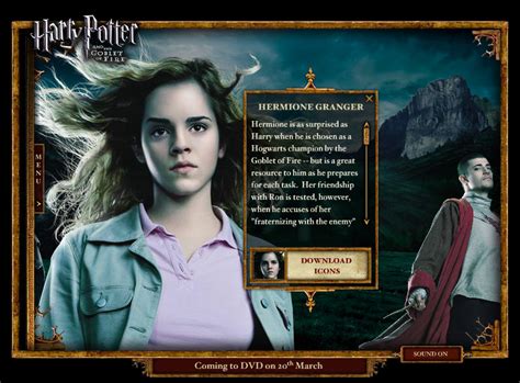 On the night of selection, however, the. Harry Potter Goblet of Fire International Website by Blake ...