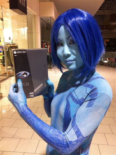 Halo Cortana At Halo 4 Midnight Release By Hyokenseisou Cosplay On