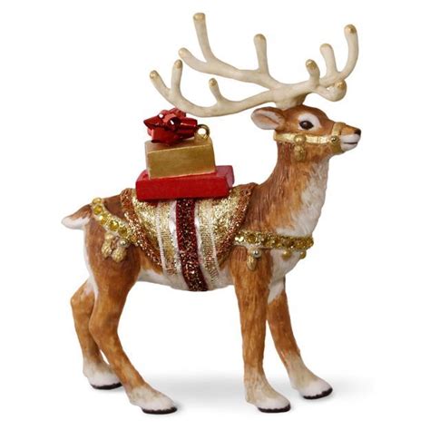 father christmas s reindeer ornament hallmark christmas ornaments hallmark disney ornaments