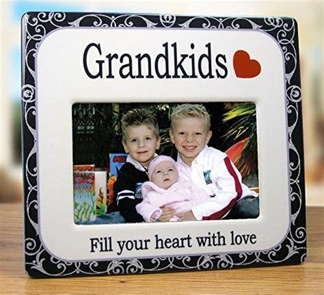Grandkids Picture Frame Grandkids Fill Your Heart With