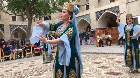 Uzbekistan Traditional Dress And Dance Bukhara 07 Youtube