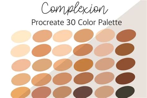 Skin Color Palette Procreate Ubicaciondepersonascdmxgobmx
