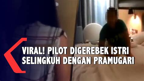 Viral Istri Pilot Gerebek Suami Selingkuh Dengan Pramugari Kompas Tv