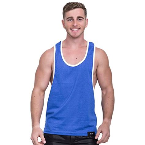 Taddlee Men Tank Top Cotton Solid Tshirts Sleeveless Muscle Gym