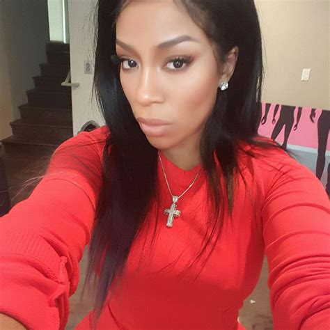 Teebaby23 Photos K Michelle Sexy In Red Dress