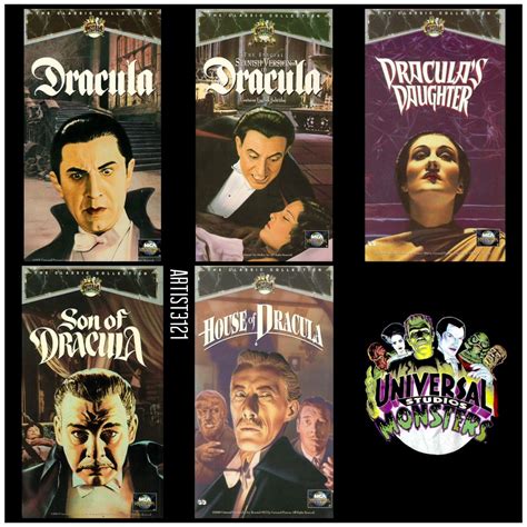 The Universal Monsters Classics Collection Vhs Part One Dracula