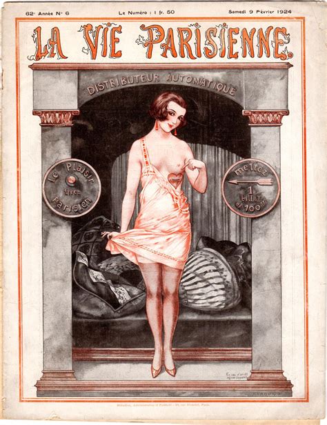 la vie parisienne samedi 9 fevrier 1924 art deco nouveau
