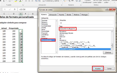 Cómo utilizar el formato personalizado de celdas Excel 2win