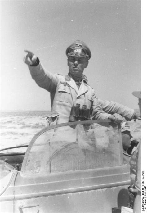 Photo German Colonel General Rommel In North Africa Jun World