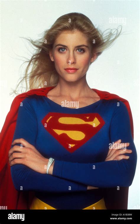 Supergirl Year 1984 Director Jeannot Szwarc Helen Slater Stock Photo