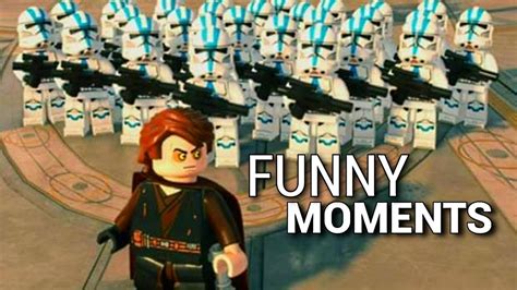Lego Star Wars Funny Moments Youtube