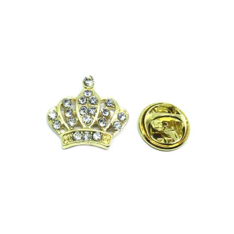 Wholesale Crown Pins Crown Lapel Pins Bulk Crown Pin Wholesale