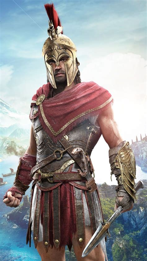Alexios Assassin S Creed Odyssey Assassins Creed Artwork Assassins
