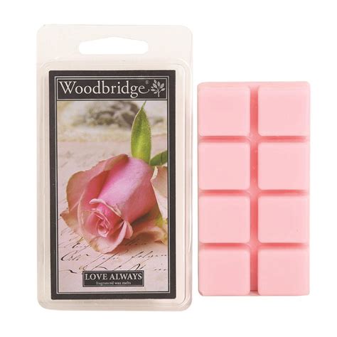 Woodbridge Love Always Wax Melts Pack Of 8 Wwm028 Candle Emporium