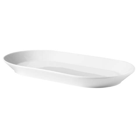 IKEA IKEA 365+ White Serving plate | Ikea, Serving plates, Serving dishes
