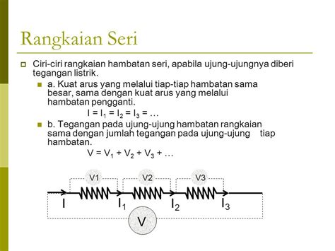 Ciri Ciri Rangkaian Seri Dan Paralel Ajudan Soal