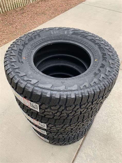 Falken Wildpeak At3 Tires 28570r17 117t Brand New For Sale In