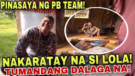 Wow Pugong Byahero Team Namigay Ng Pang Noche Buena Matandang Dalaga