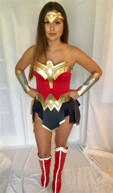 Gal Gadot Wonder Woman Costume Custom Made Traje De Mujer Maravilla Sexiz Pix