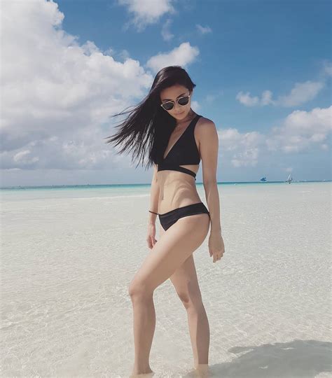 Photos Of Sam Pinto Rocking Her Own Swimwear Collection Abs Cbn