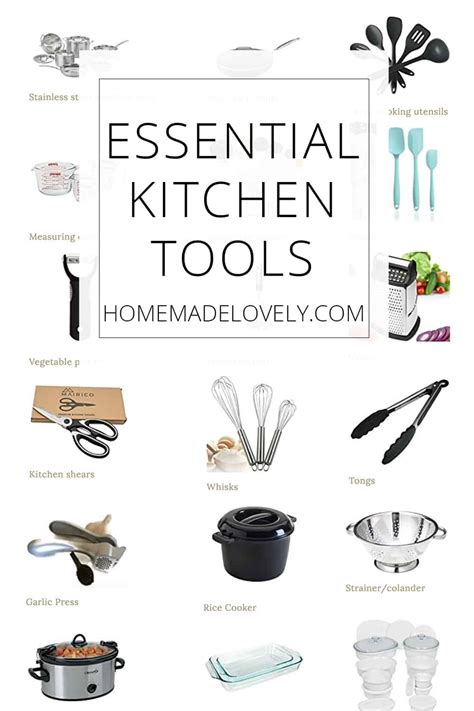 Kitchen Tools Names And Their Uses Dandk Organizer